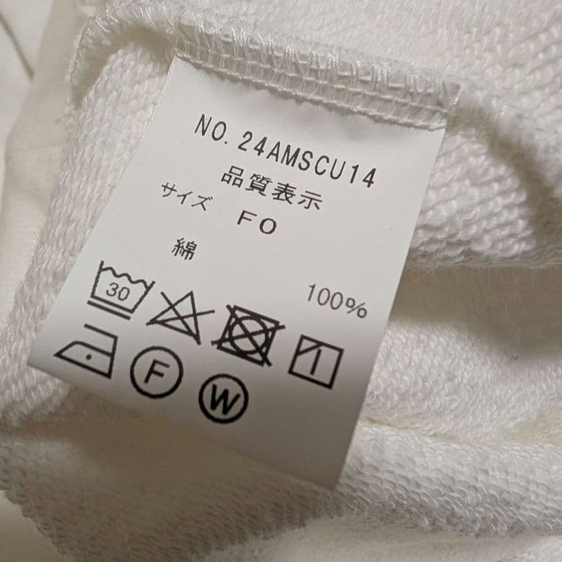 シンゾーン　HOLIDAY SWEAT SHIRT　プリントスウェットシャツ