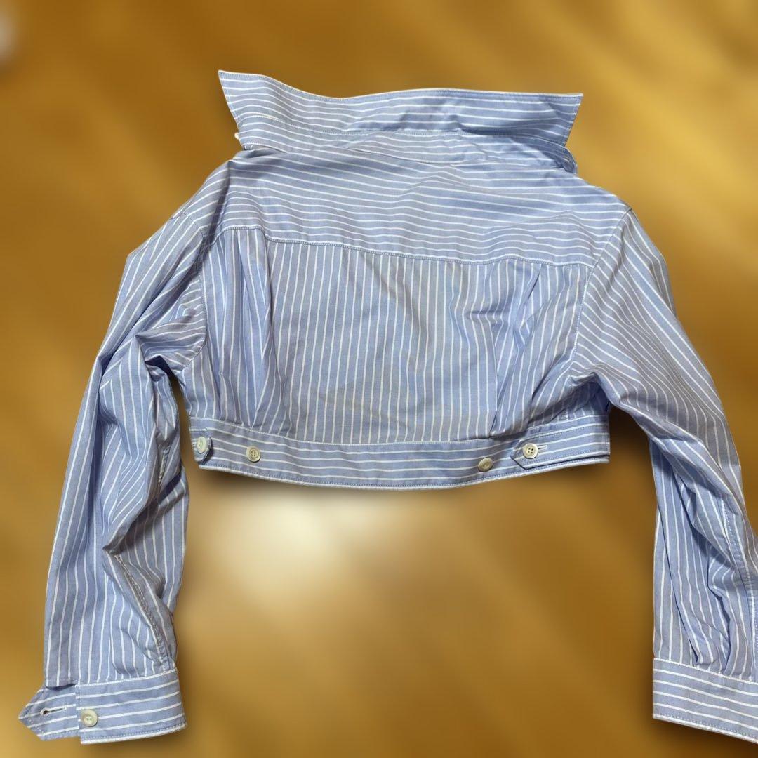 miu miu クロップドシャツ サイズ38