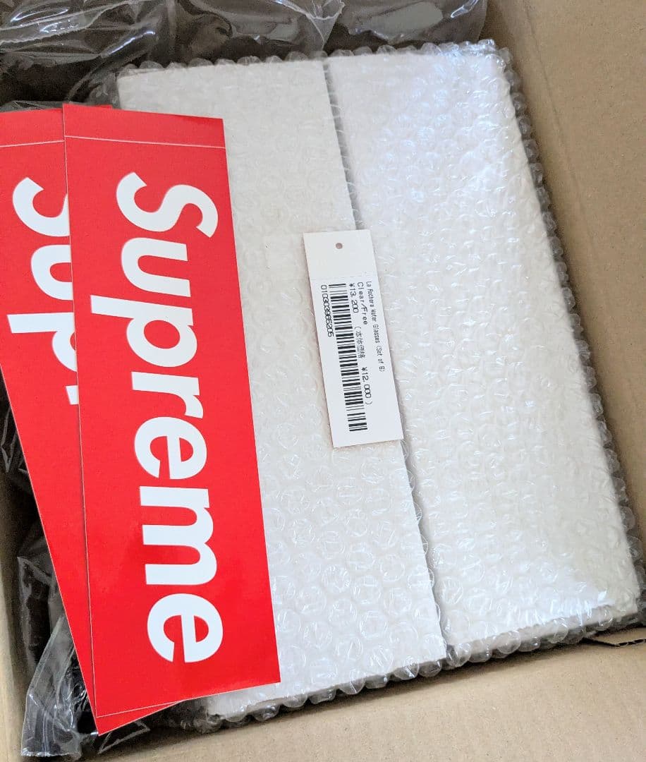 新品未開封 24FW Supreme × La Rochere グラス 6セット