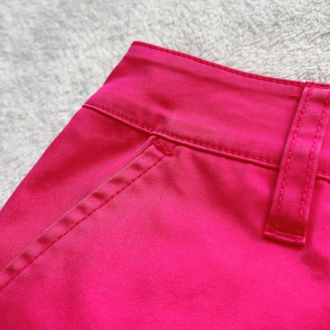 美品　近年　パーリーゲイツ　セットアップ　ニコ　スマイル　スカート ピンク