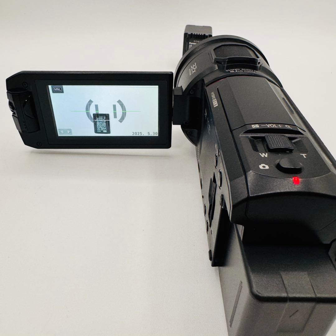 Panasonic 4K ビデオカメラ 32倍ズームWX1M-K