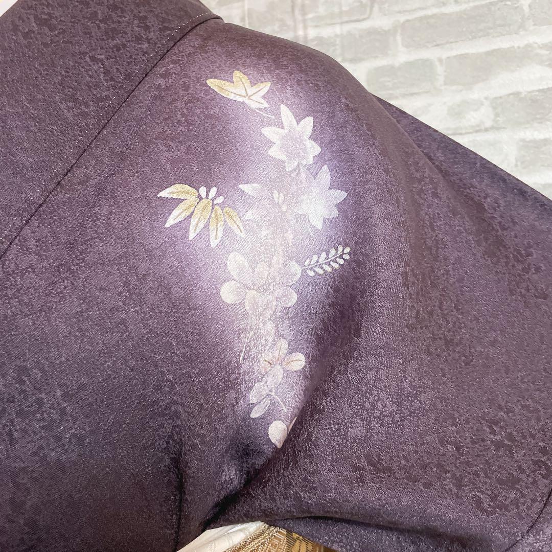 訪問着　フルセット　吉祥花　静けさの中で　金彩加工　ニューはれやか加工　Q3