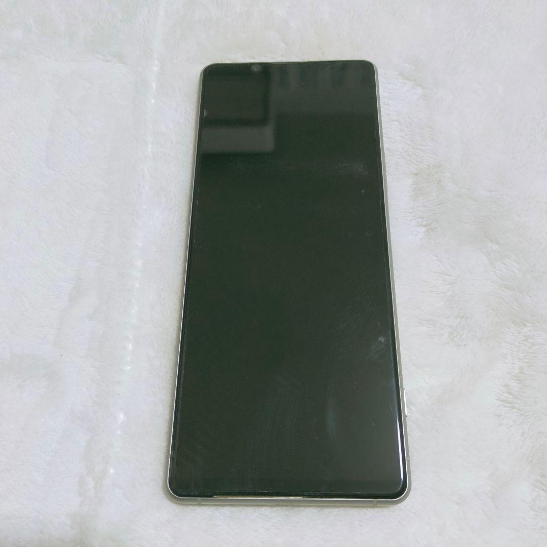 Xperia1Ⅱ SOG01 128GB ホワイト スマホ アンドロイド 携帯白