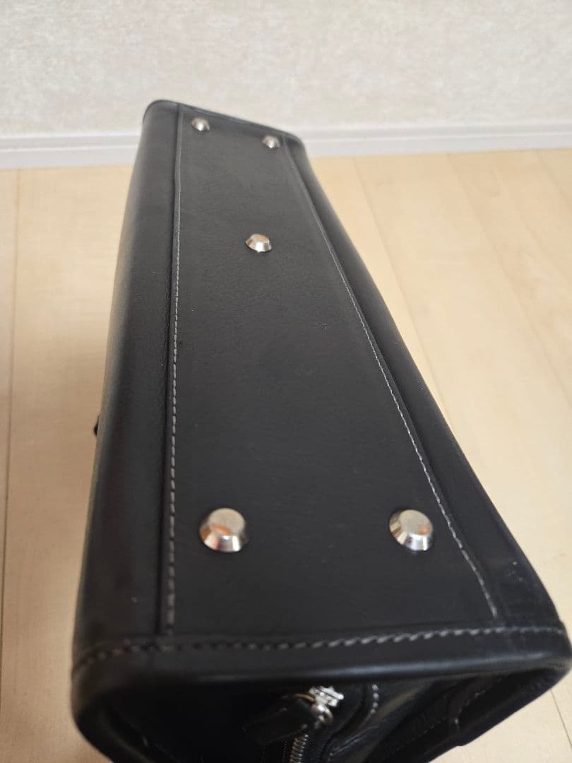 土屋鞄　プロータ　ビジネススクエアバッグ ブラック 保存袋付き