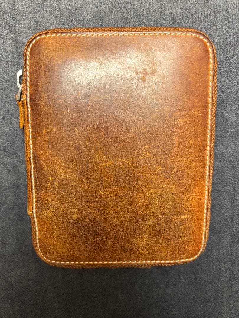 ガレンレザー　10本挿しペンケース クレイジーホースレザー