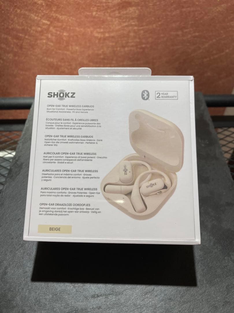 さ*し様 【新品未開封シュリンク付き】SHOKZ OPENFIT ワイヤレスイヤ