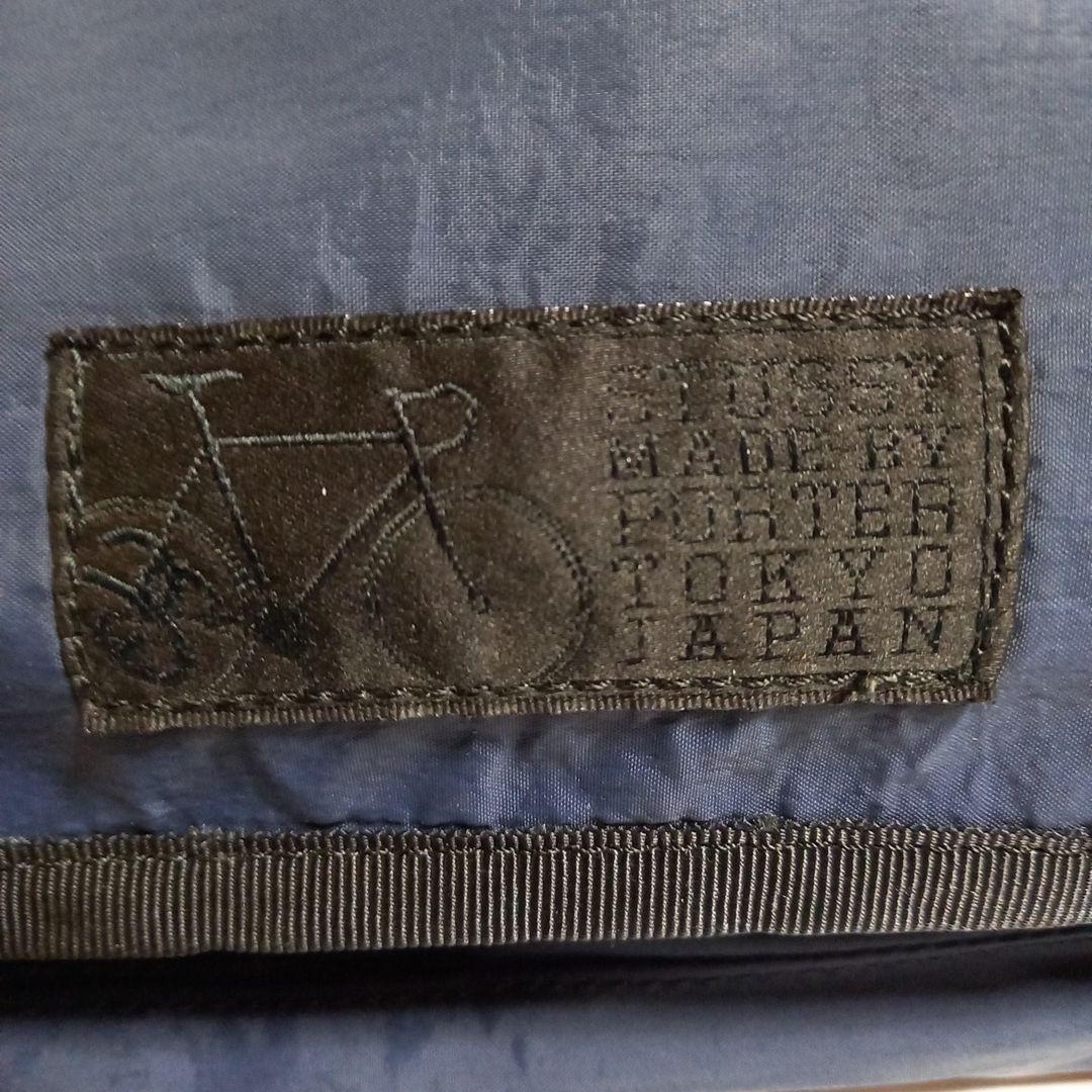 (超レア物) STUSSY × PORTER メッセンジャーバッグ ネイビー