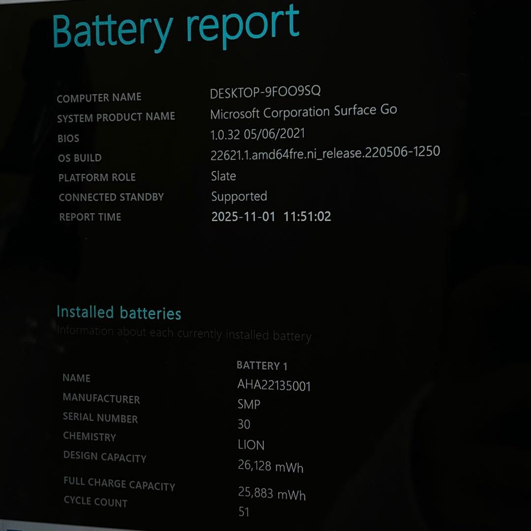 #399 Microsoft Surface Go 1824タブレット 8GB