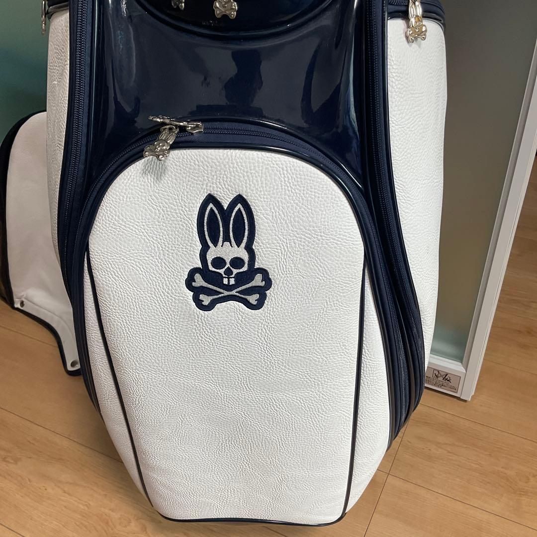 Psycho Bunny ゴルフバッグ・キャディバッグ　ヘッドカバーおまけ