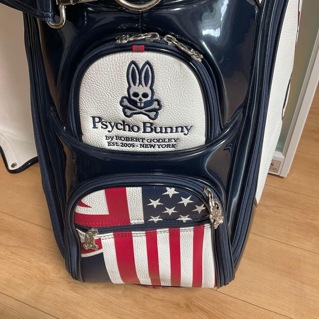 Psycho Bunny ゴルフバッグ・キャディバッグ　ヘッドカバーおまけ