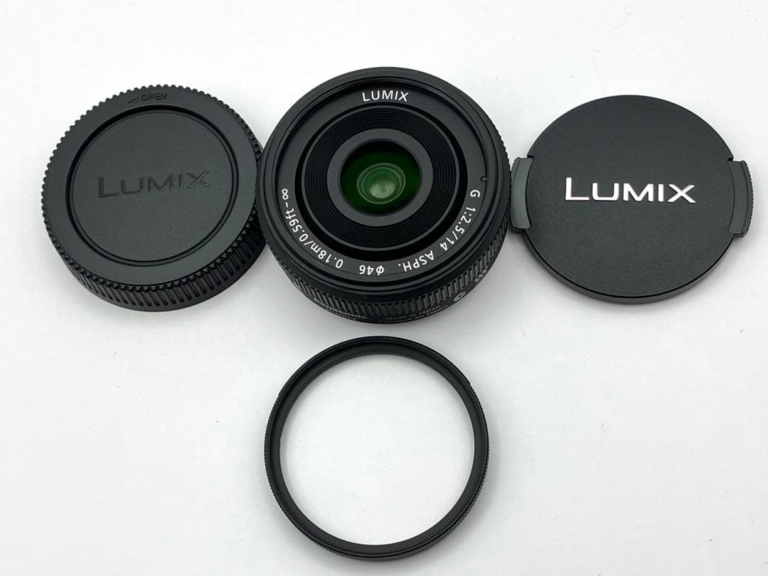 【美品】LUMIX 14mm f2.5 単焦点　マイクロフォーサーズ