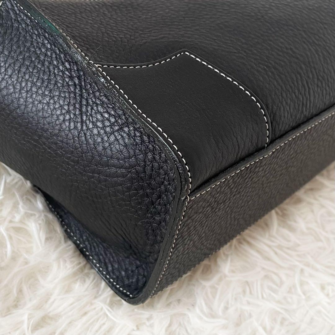 美品✨️Vivienne Westwood 本革 スクエア型 ハンドバッグ オーブ