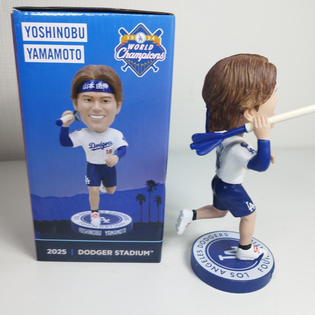 山本由伸 ドジャース サンセットラン ボブルヘッド ピッチャー バブル IE21