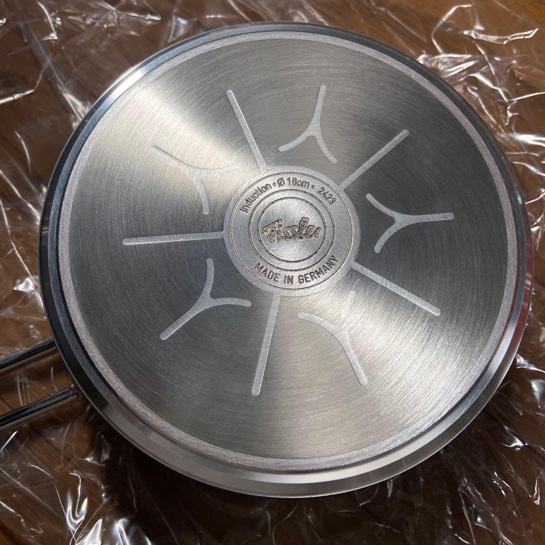 Fisslerフィスラー アダマントソースパン18cm片手鍋ドイツ製