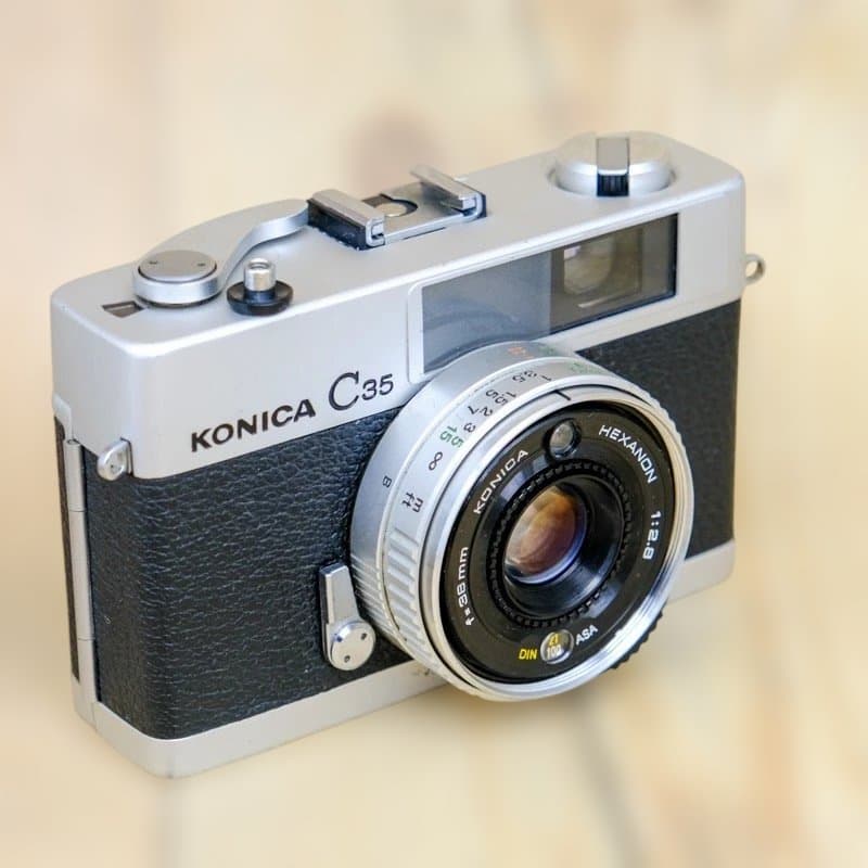 【整備品】KONICA C35 Flash matic コニカ　C35仕様