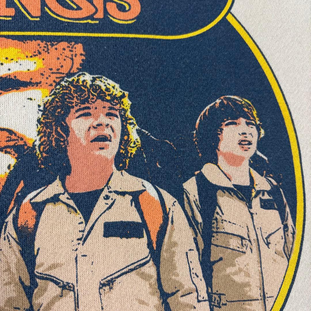 ストレンジャーシングス ラグランスウェット　XLサイズ　ゴーストバスターズ 古着