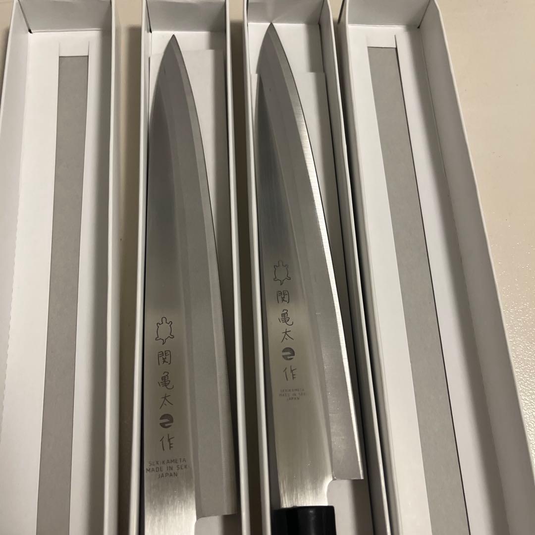 関亀太作　出刃包丁　刺身包丁　4本セット　新品　バラ売り可能