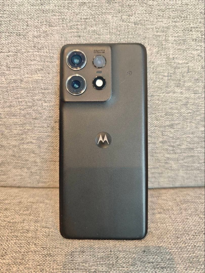 【美品】Motorola edge 50s pro（黒）125W充電器付き