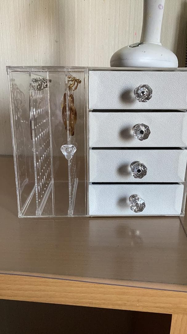 大容量ジュエリー収納ボックス イヤリングケース