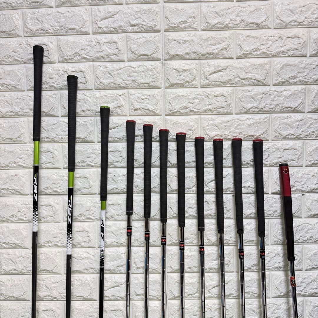 ゴルフセット　豪華　テーラーメイド　フルセット　ラウンド仕様　飛距離抜群　良好