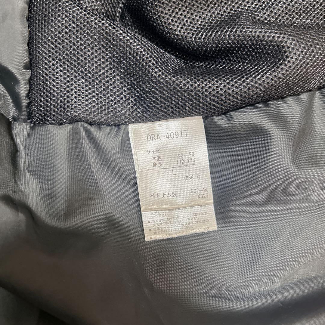 DESCENTE スキーウェア Lサイズ 黒/赤