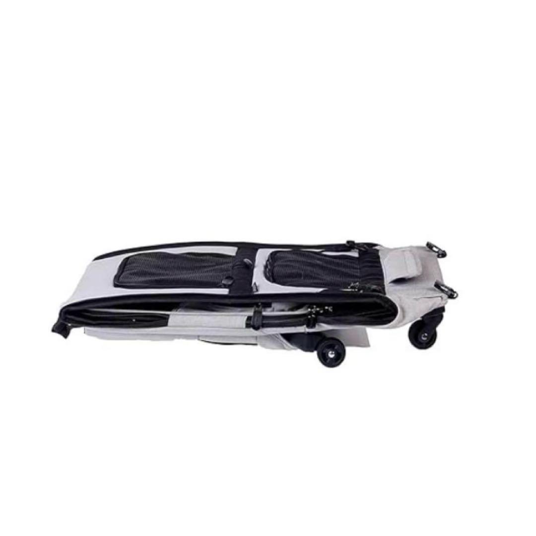 【美品】AIRBUGGY FITT ペットキャリー グレー