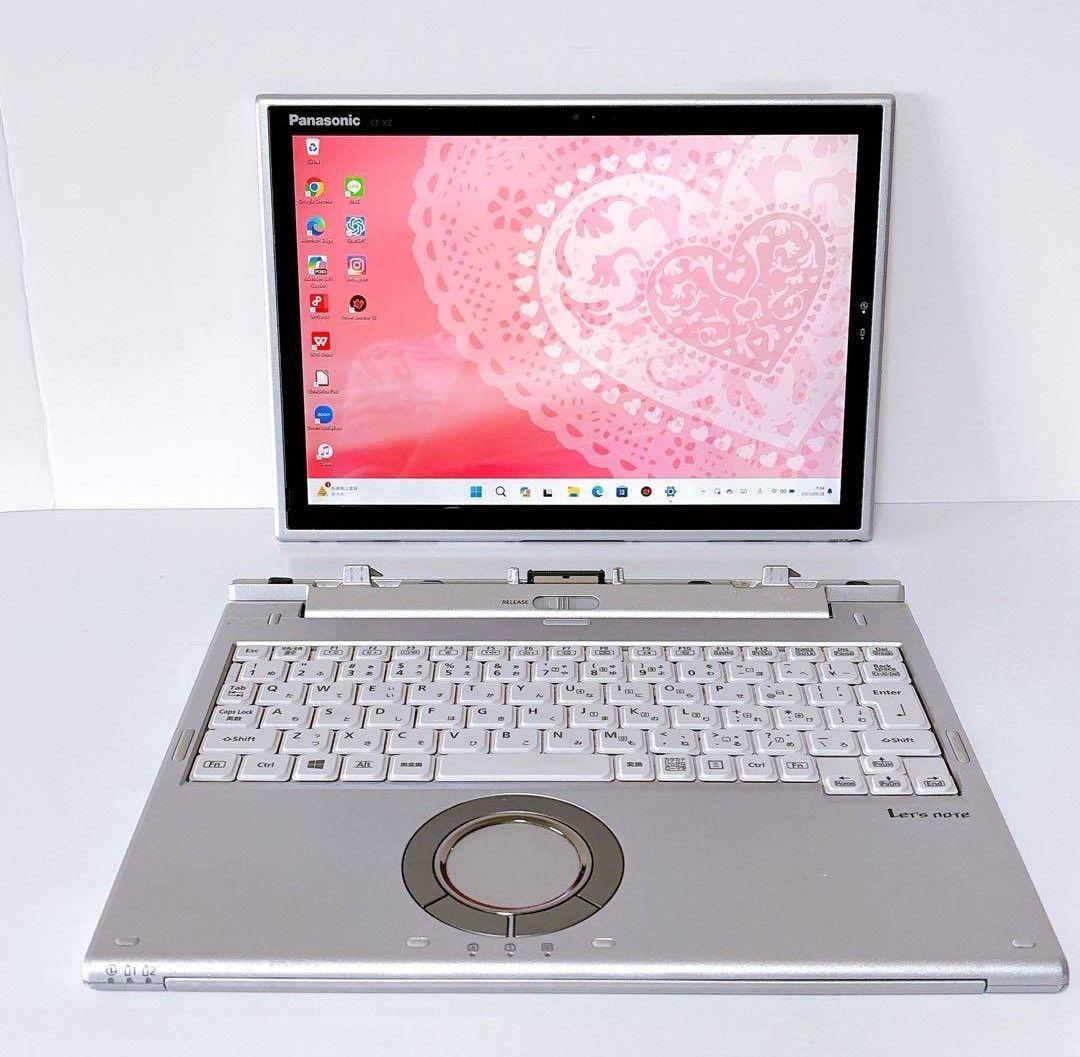 パナソニックレッツノートCF-XZ6 タブレット i5 8GB SSD256GB