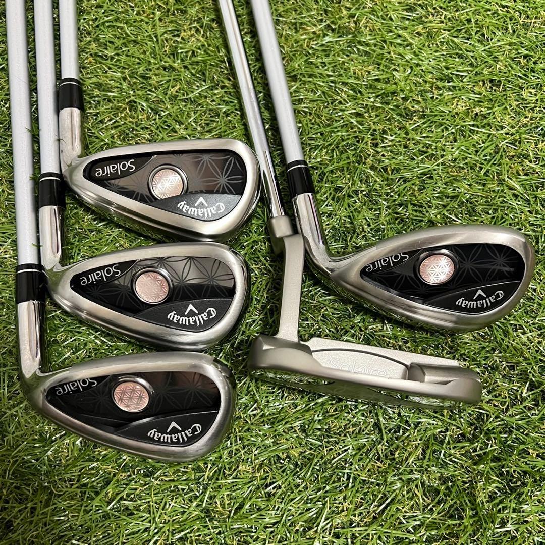 極美品 ゴルフクラブ レディース セット ソレイル 最新 現行モデル 8本 L