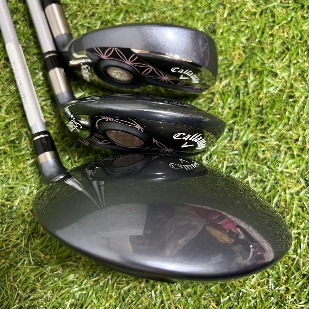 極美品 ゴルフクラブ レディース セット ソレイル 最新 現行モデル 8本 L