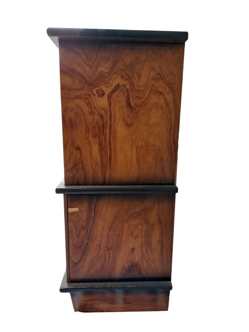 昭和レトロ　茶箪笥　木製収納キャビネット　ヴィンテージ