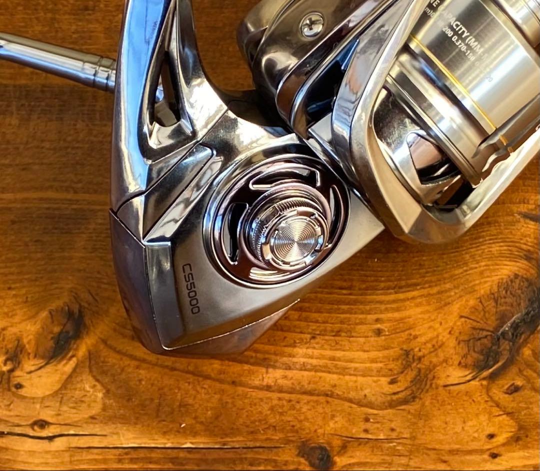 新品　スピニングリール　5000番　ショアジギング　シーバス　ねじ込み式ハンドル