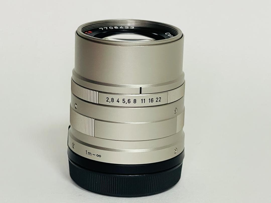 コンタックス CONTAX Sonnar T* 90mm F2.8 クローム b