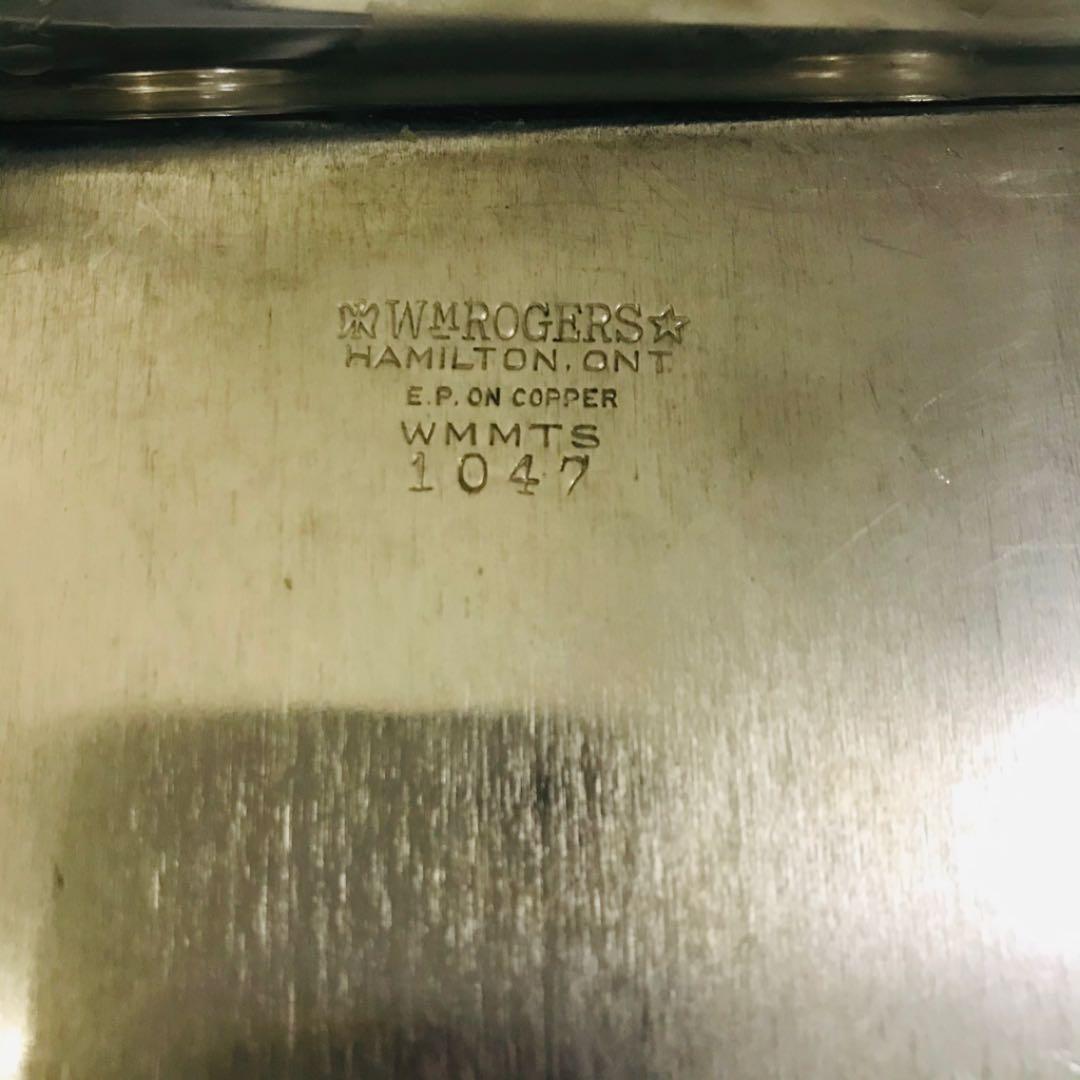 ウィリアムロジャース　純銀P 葡萄柄　ティーセット