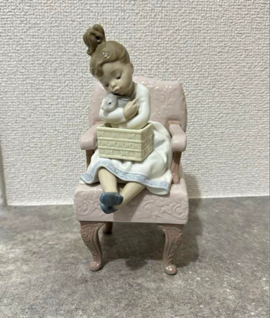 LLADRO リヤドロ お誕生日のプレゼント アンティーク 陶器人形