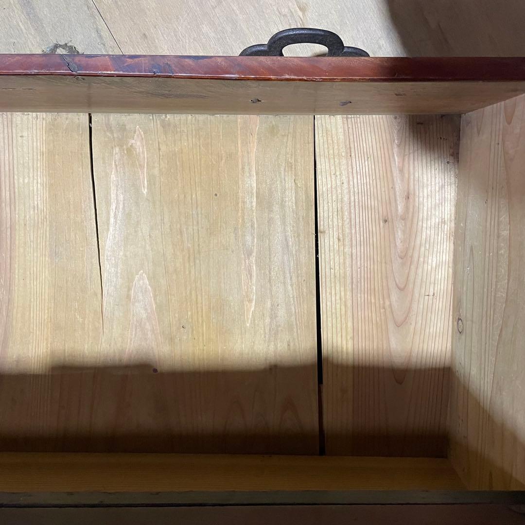 和箪笥 古家具 仙台箪笥 4段6杯 引き出し箪笥 和製アンティーク 昭和レトロ