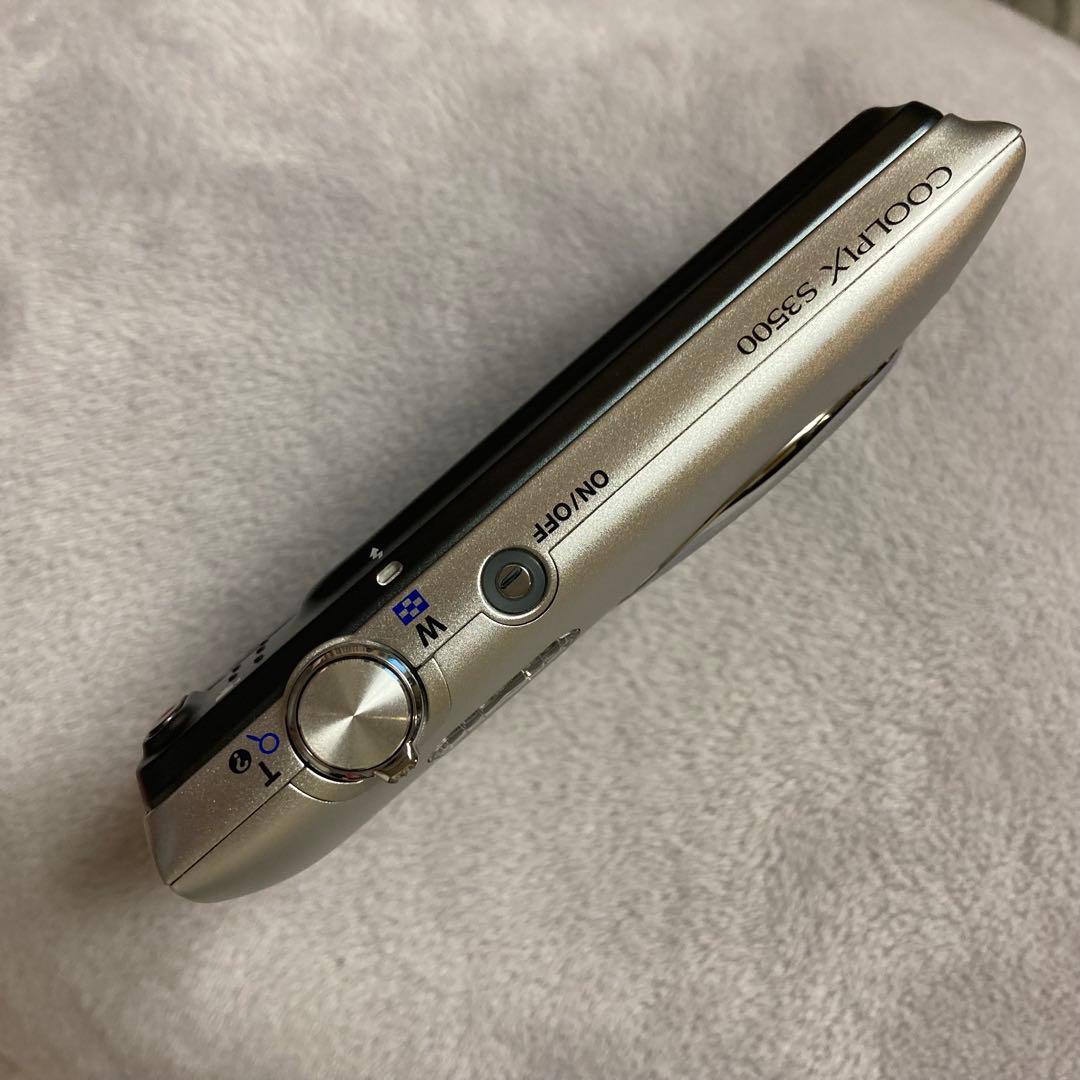 Nikon COOLPIX S3500 クリスタルシルバー　動作確認済み