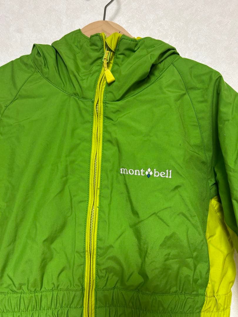 モンベル　キッズ　スノーウェア　スキースノーボード120つなぎ