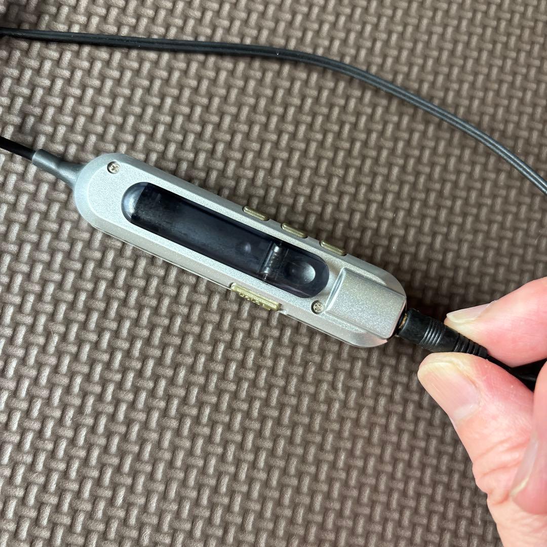 Panasonic ポータブルMDプレーヤー 充電器、イヤホン付き