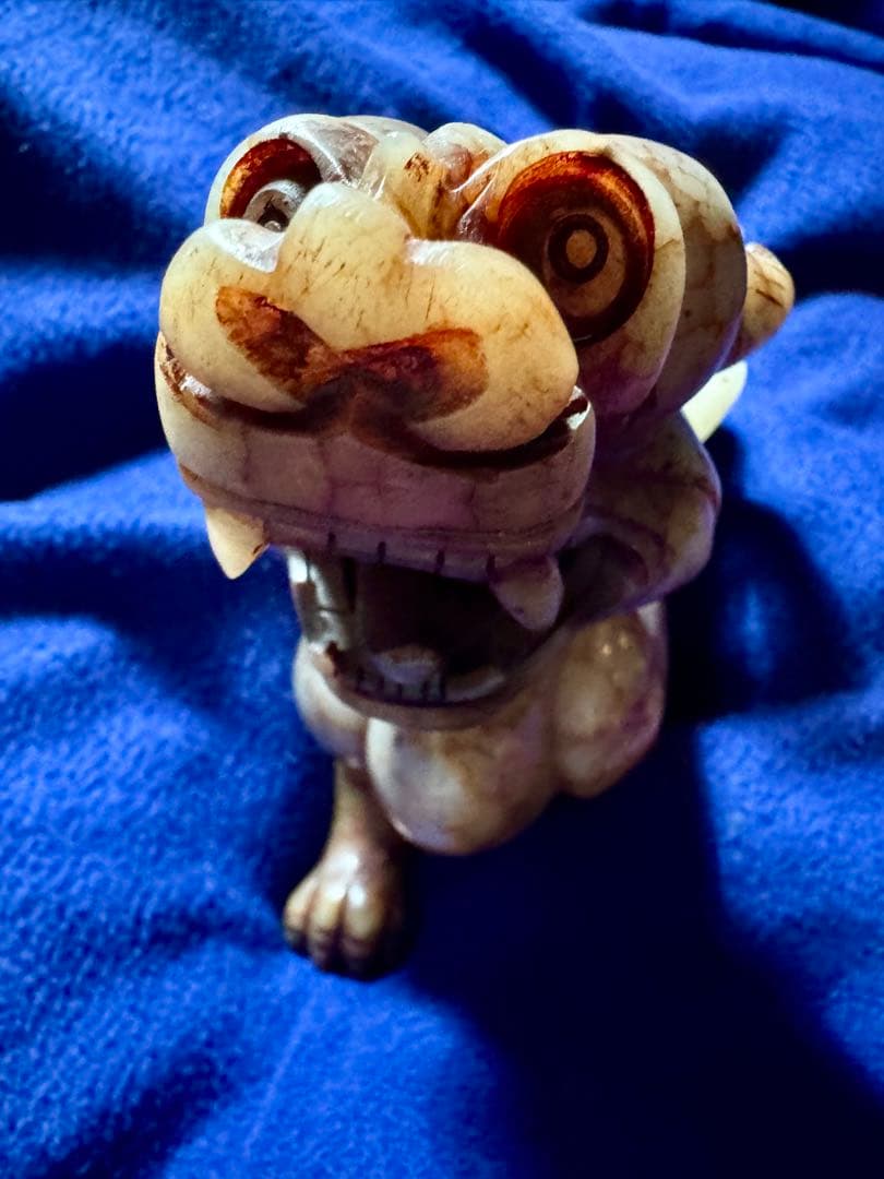 赤龍神　黄龍神　黒龍神　貔貅　風水　縁起物　総大理石　精悍　龍　彫刻　古美術