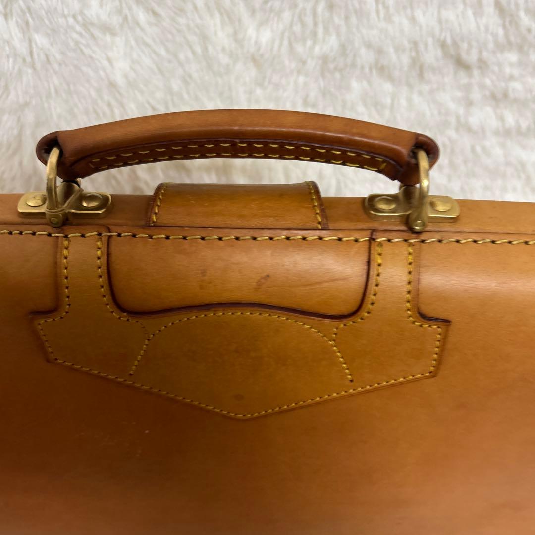 FIVE WOODS 林五　本革　最高級　ダレスバッグ　ビジネスバッグ　キャメル