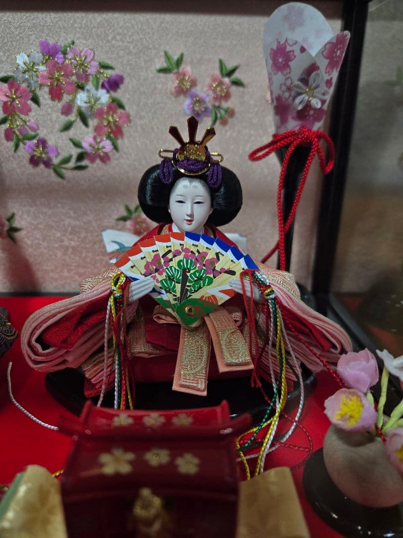 【一点限り】雛人形 ケース飾り　K41