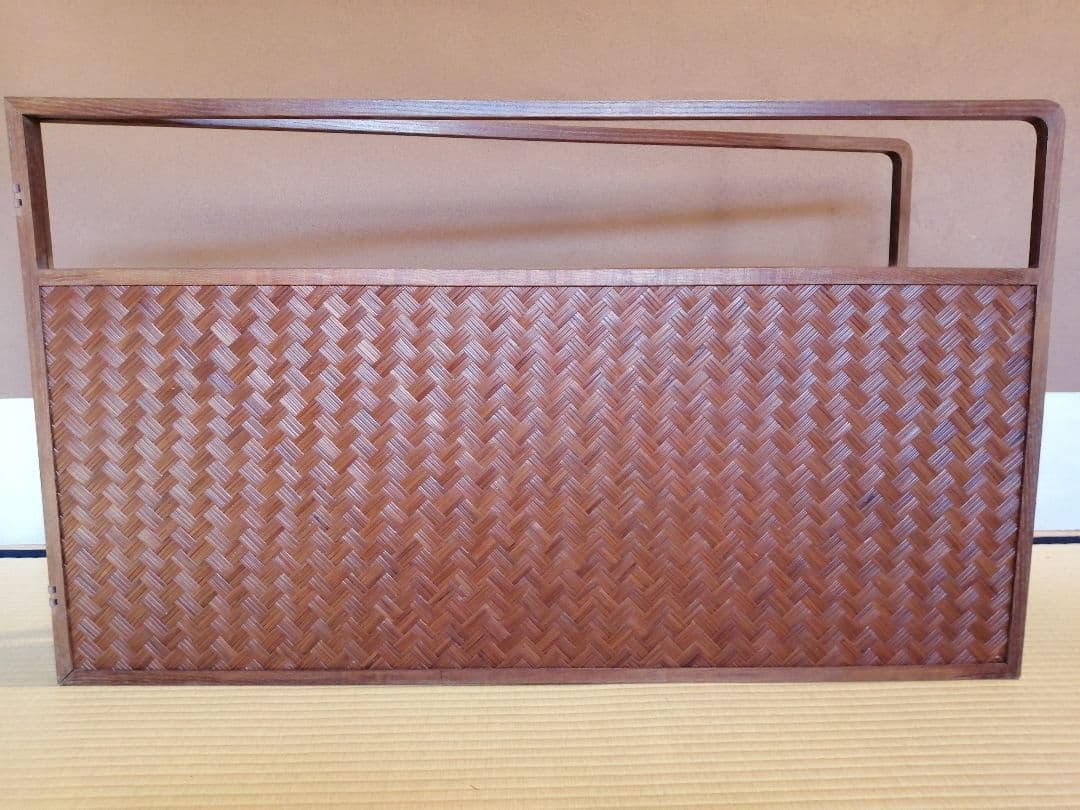 【茶道具】あじろ風炉先屏風　風炉先212