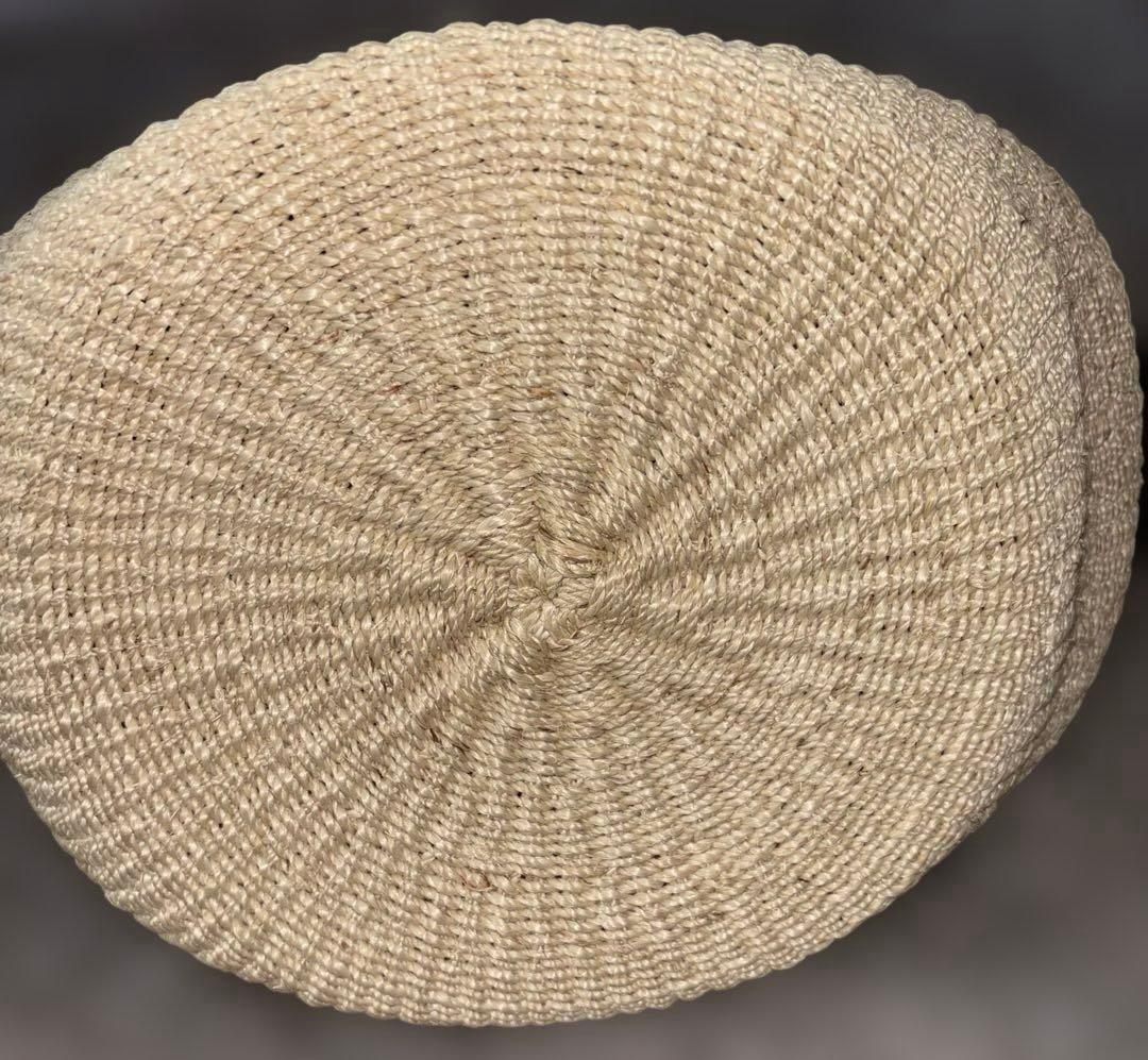 最終値下げ　ヴィオラドーロ　スヌーピー 天然素材　アバカ　ラウンドかごバッグ