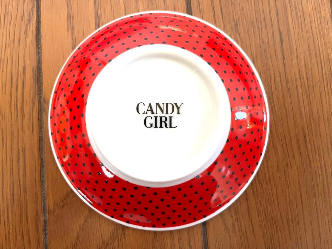 今週終了～ＣＡＮＤＹ　ＧＩＲＬの小皿＆箸置きセット　天野喜孝