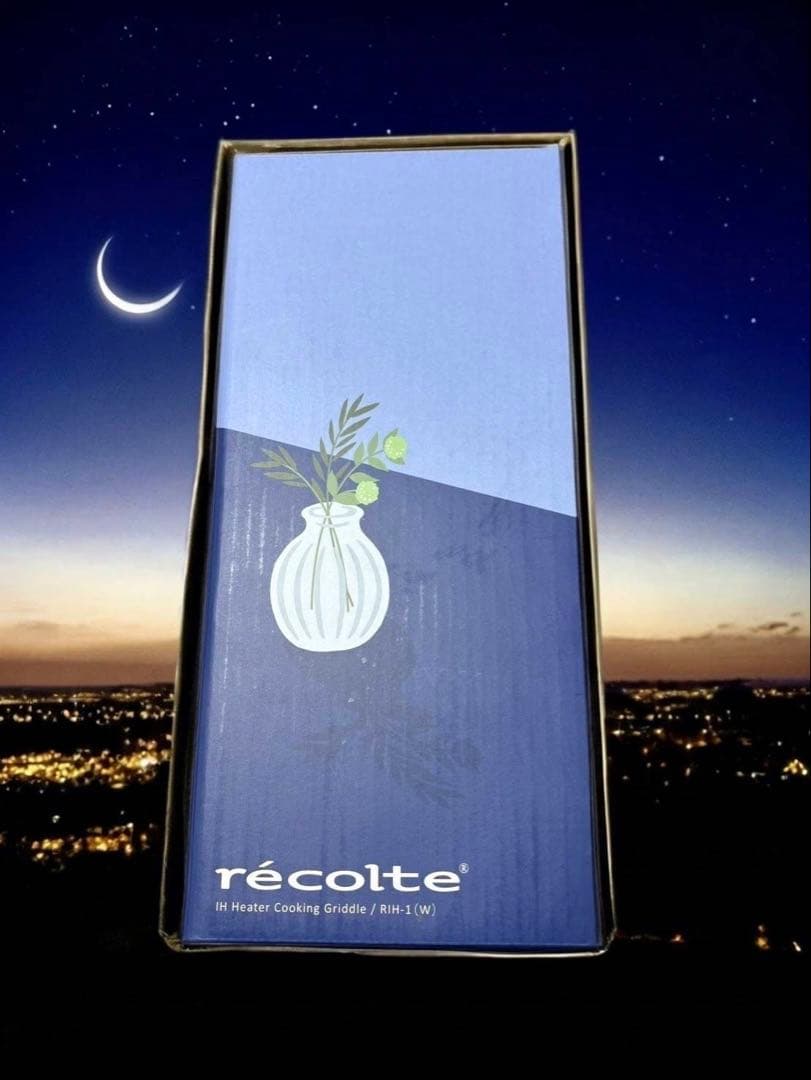 レコルト 卓上IHクッキンググリドル RIH-1(W)