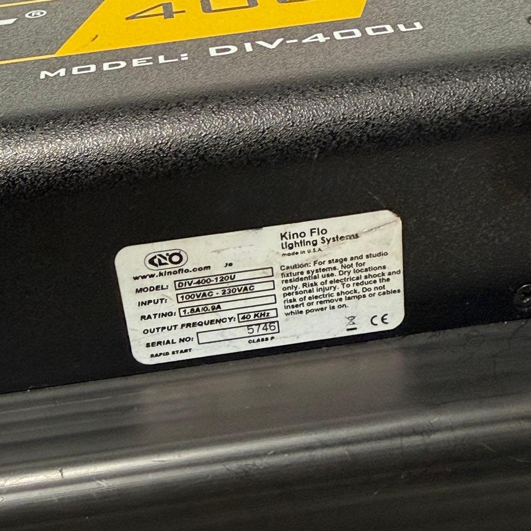 ①KINOFLO DIVA-LITE400 / キノフロ ディーバ