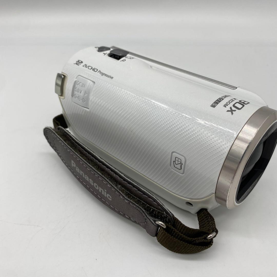 パナソニック デジタルハイビジョンビデオカメラ ホワイト HC-V520M-W