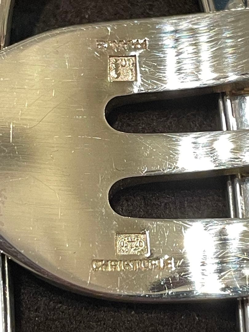 クリストフル　マルメゾン　ケーキフォーク×６本セット