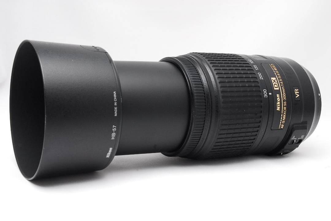♥ Nikon AF-S DX 55-300mm VR ♥ズームレンズ ニコン