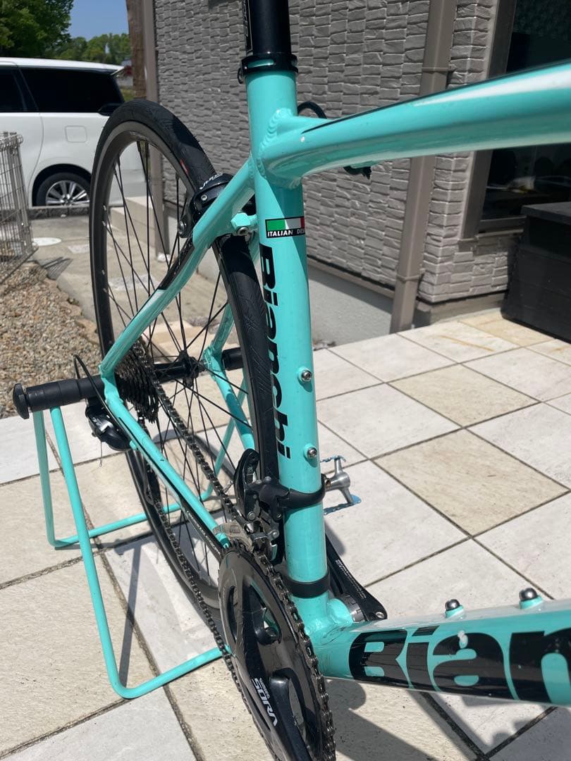 Bianchi ロードバイク 水色　VIA NIRONE 7